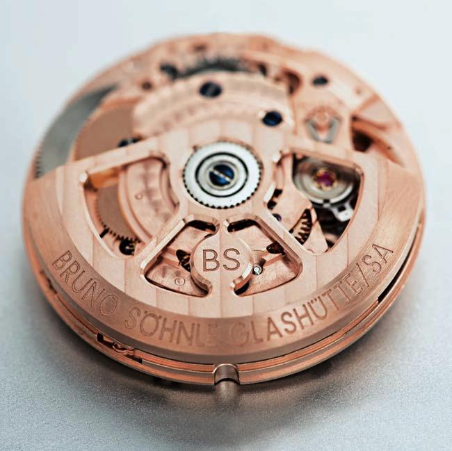 In den Uhren der Automatik-Kollektion von Bruno Söhnle arbeitet ein Uhrwerk, für das sechs