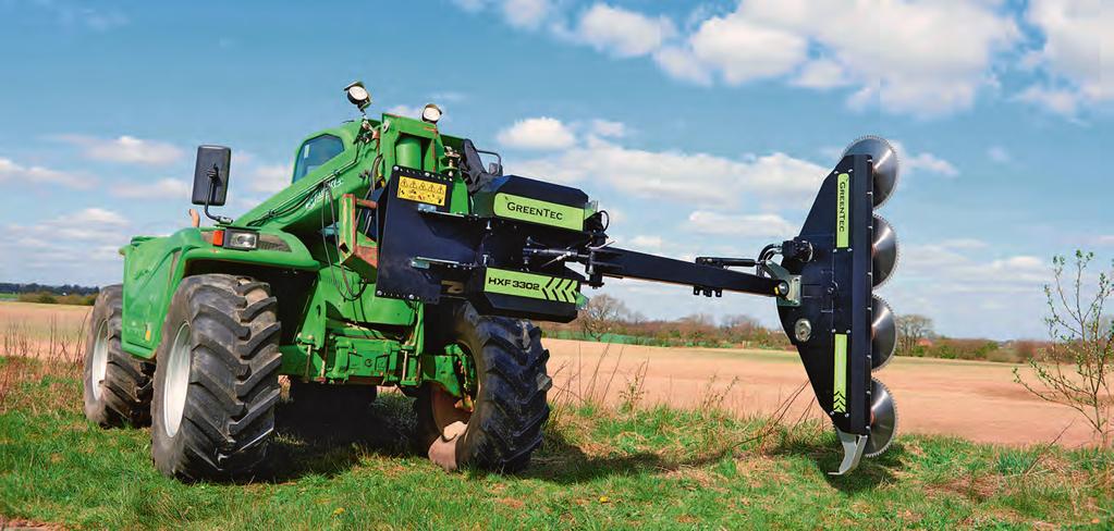 GREENTEC MULTITRÄGER HXF Zur Agritechnica hat die Firma Greentec ihr erweitertes Programm der HXF Multiträger vorgestellt.