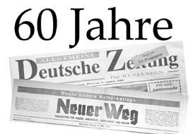 22 Schäßburger Nachrichten, Dezember 2009 Neuer Weg / ADZ wurde 60 Jahre alt und zwölf Schäßburger waren dabei Ohne uns wär s vielleicht nicht gegangen Ein ganzes Dutzend Schäßburger hat im Laufe von