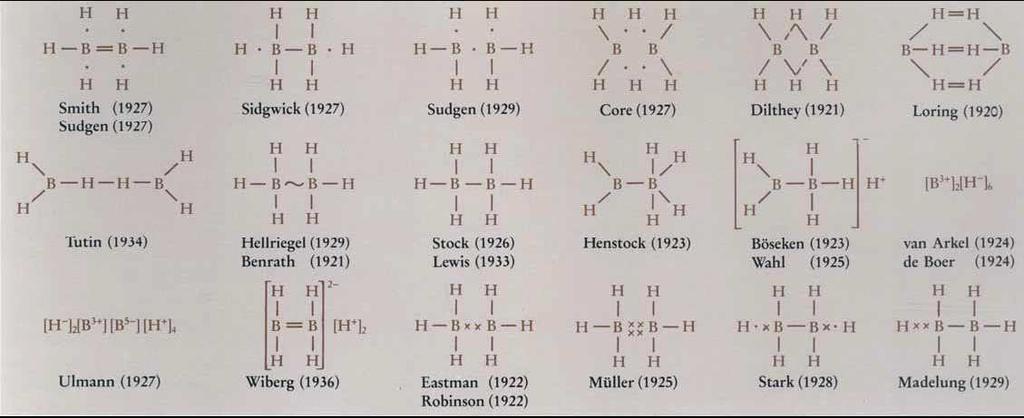 Diborane(6) - Structure and Bonding B B B B H H H H H H? C C?