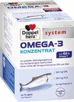statt 32,98 1) 28,98 Doppelherz aktiv Seefischöl Omega-3 1000 mg 120