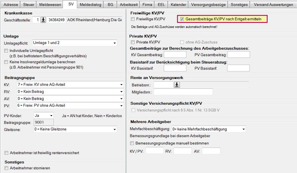 Seite 11 1.2.7. Kost im Listendesigner der Personaldaten wieder auswertbar»stammdaten PersonaldatenDatei Listendesigner«Der Listendesigner erkennt automatisch, wie viele Kostenträger bzw.