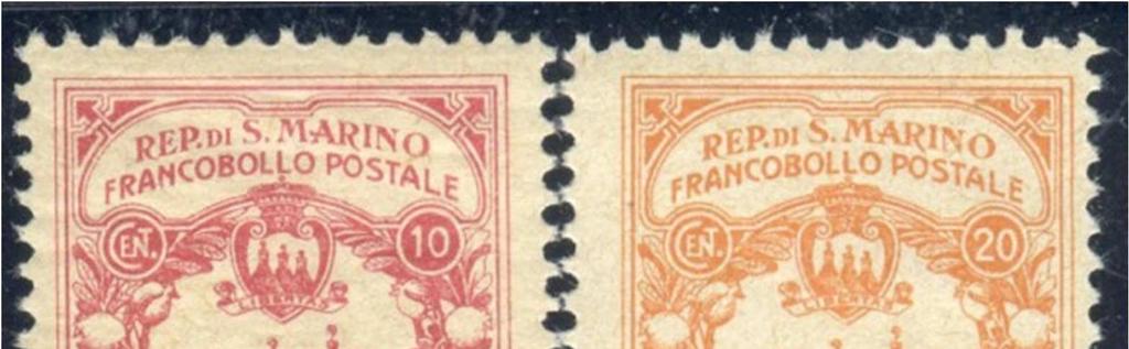 1915 Italien, 5+5c, 10+5c