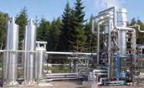 Biogasreinigung, mit einer Kapazität von 100.