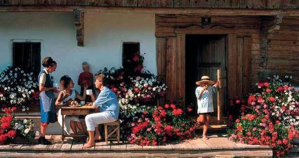 In angenehmer Atmosphäre wird man mit köstlichen Bauern-Schmankalan verwöhnt. Viele Gäste erholen sich mit ihrem Urlaub am Bauernhof in Kärnten. Schon jede 8.