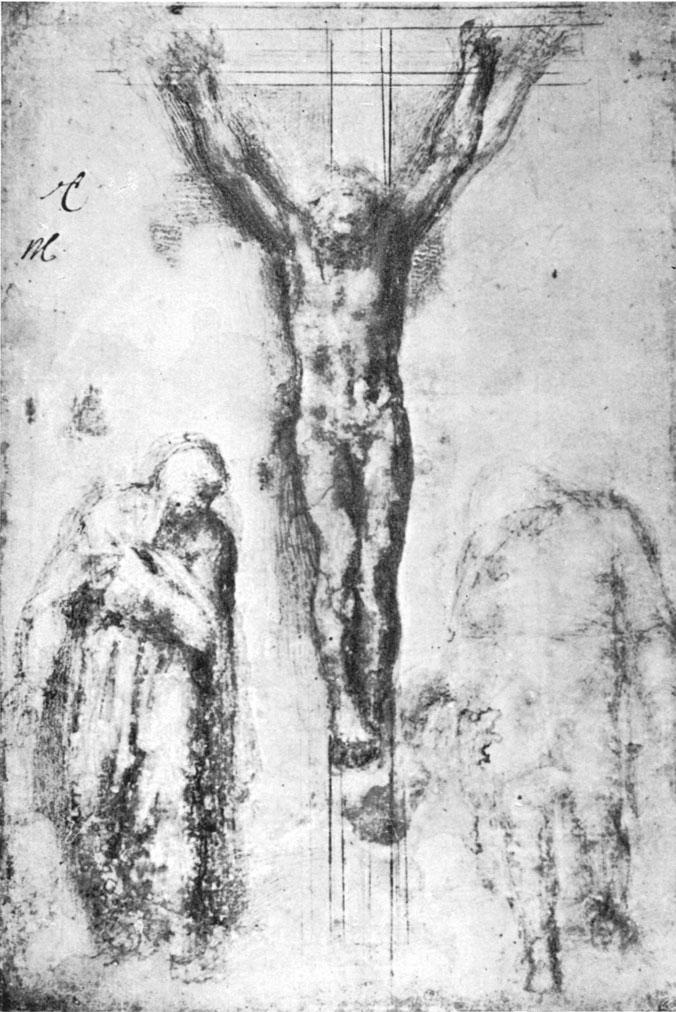 Abb. 42: Michelangela, Kreuzigung,