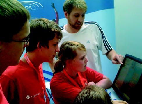 Erstmals für die Teilnehmer des European Youth Olympic Festivals (EYOF) kam die E-Learning- Plattform in Zusammenarbeit mit dem Deutschen in Abstimmung mit der NADA organisiert, in denen die Schüler
