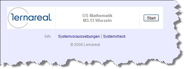 Manual_members.pdf 8 21.08.2012 5. Testdurchführung (Fortsetzung) www.lernareal.ch Das Startfenster für den von Ihnen gewählten Test erscheint.
