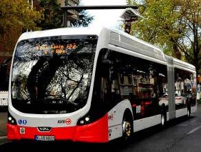 Aktuelle Planung der E-Buslinien Auslegung gemäß längster Linie Ein Bustyp