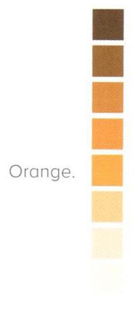 Schattierungen und Farbtöne Monochromatische Farben Hier sehen Sie einen orangefarbenen Farbwert mit