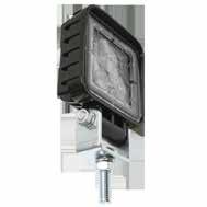 Leuchtmittel Leistung Lumen Kalkuliert/Gemessen Lichtmuster 1-36V IP69K Open end 300 mm 70 x 70 x 43 mm