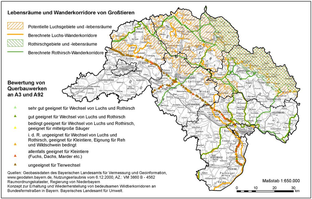 Fachbeitrag zum Landschaftsrahmenplan der Region Donau-Wald (12) Kapitel 5.