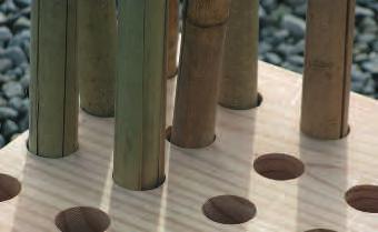 Bambusrohrstäbe 22-24 mm Ø 60 cm breit mit 48