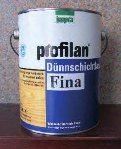 58 PROFILAN FINA - lasierender Anstrich Braune Farbtöne Für Holzzäune, Pergolen, Sichtschutzelemente usw.
