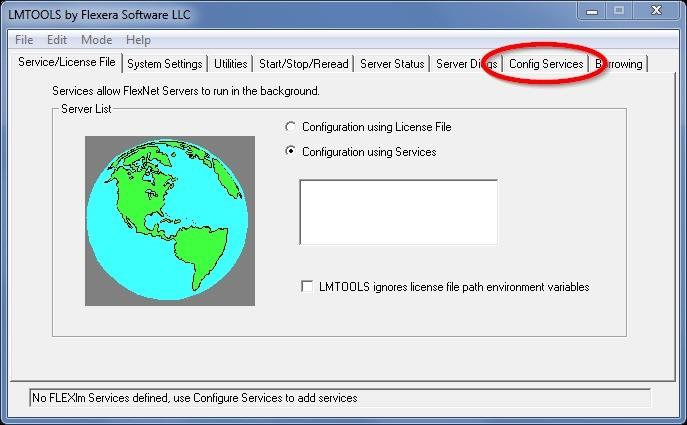 1.3 Konfigurieren und Starten des Lizenz-Servers