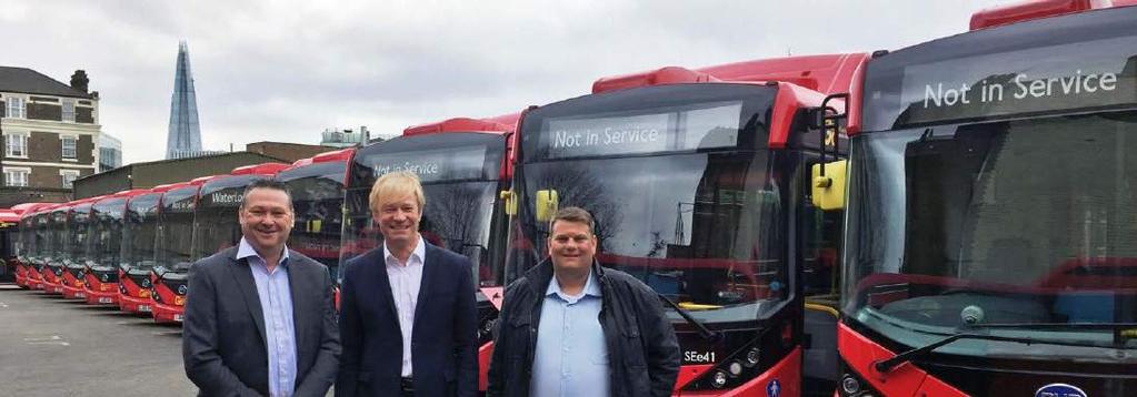 Die VHH zu Besuch in London Auf dem Programm: Transport for London, Go-Ahead und ADL Der englische Busbetreiber Go-Ahead nahm im Herbst 2016 einen kompletten innerstädtischen Busbetriebshof mit