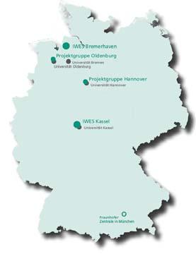 für Ihre Aufmerksamkeit! Fraunhofer-Institut für Windenergie und Energiesystemtechnik Bremerhaven und Kassel advancing wind energy and energy system technology Gründung: 29 Mitarbeiter: ca.