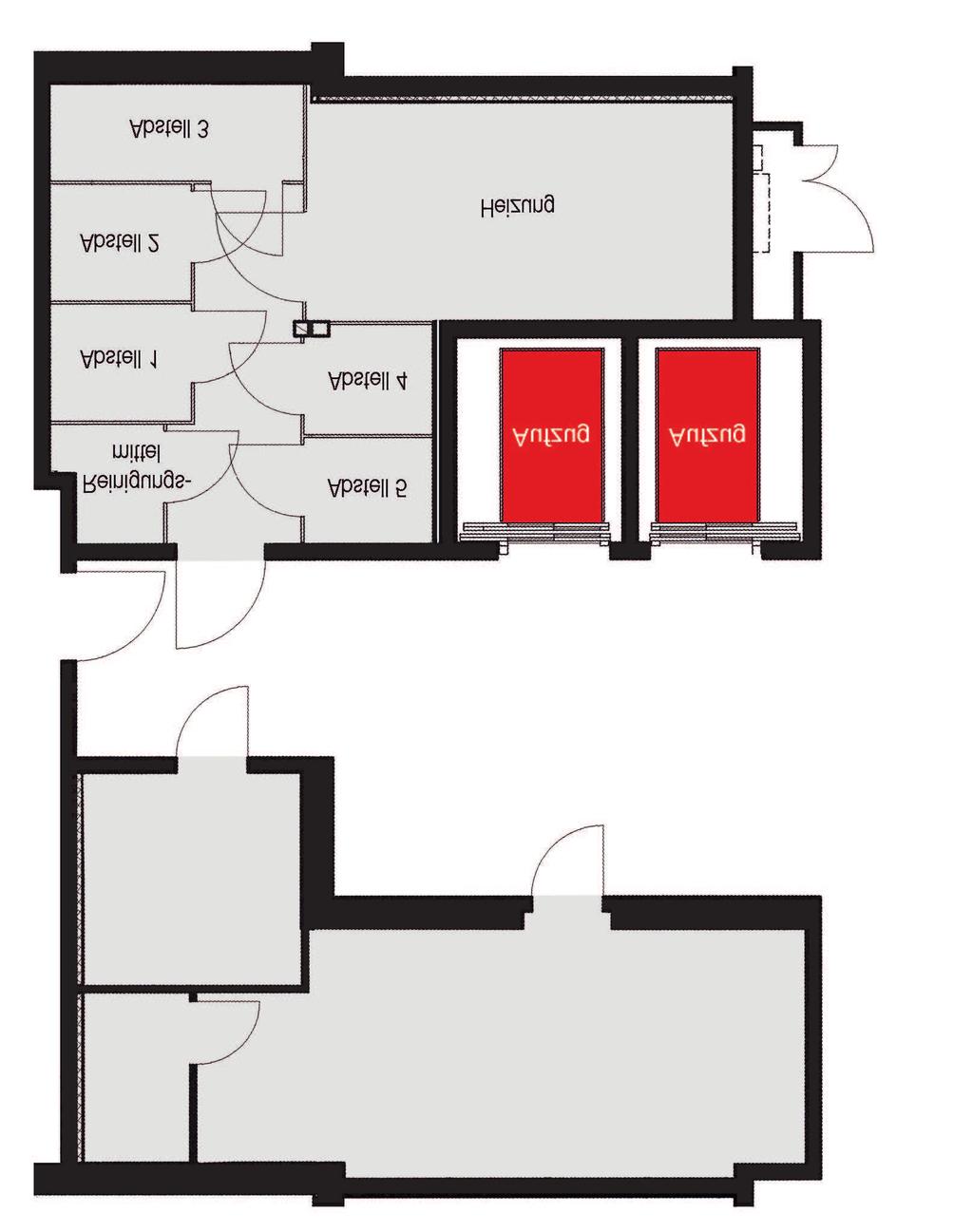 Gemeinschaftsflächen 1. OBERGESCHOSS Abstellräume Abstell 1 ca. 3,29 m² Abstell 2 ca. 3,29 m² Abstell 3 ca. 4,90 m² Abstell 4 ca. 2,64 m² Abstell 5 ca.