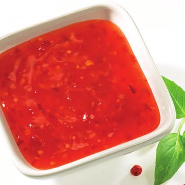zugesetztem Glutamat und frei von zugesetzten 1 kg/kg Fleisch Piri Piri ogaf 248 787 Eine leicht rote Chili-Sauce mit