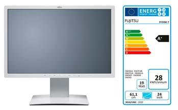 Datenblatt FUJITSU Display B24W-7 LED Datenblatt FUJITSU Display B24W-7 LED Advanced Display: 61 cm (24 Zoll) Widescreen Die besten ergonomischen und energiesparenden Lösungen für Büroanwendungen Das