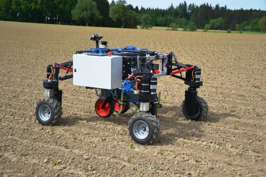 FRANC FRANC - Field Robot for Advanced Navigation in bio Crops Speziell für Pflegemaßnahmen im