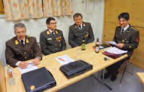 Ebenfalls darf der Besuch von 18 verschiedenen Lehrgängen an der Landesfeuerwehrschule Tirol durch 24 Kameraden hervorgehoben werden.