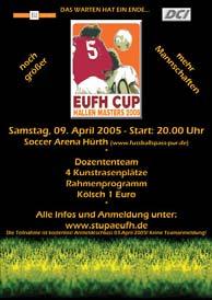 Bis weit nach Mitternacht kämpften dabei gemischte Teams in der Hürther Soccer Arena um den Fußball-Pokal.