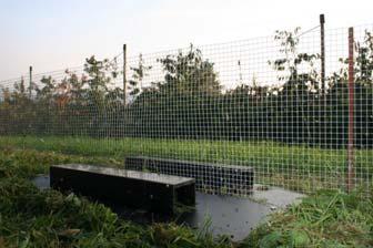 Griffiges Rundholz 3 bis 5 cm Stange aus Holz oder Metall 3 bis 4 Meter Vorbeugende Massnahmen zur Bekämpfung der Schermäusemen Massnahmen in der Landschaft, um die Frassfeinde zu fördern Die