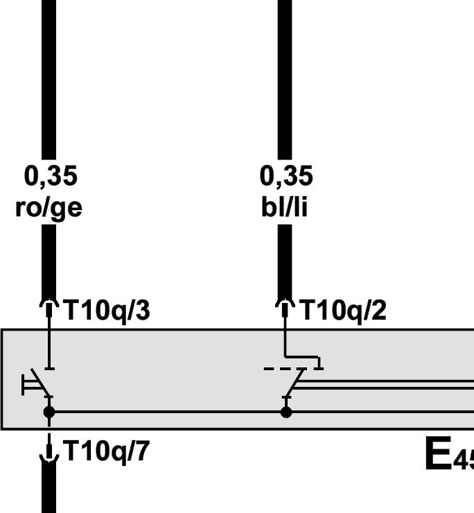 10-fach, schwarz, am Schalter für GRA T17f - Steckverbindung, 17-fach, schwarz, im