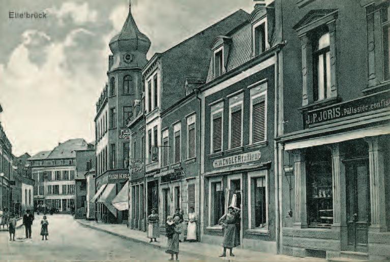 Ettelbrück im 1. Weltkrieg (2. Teil) Auch die Konditorei von Jos Joris (im Jahre 1905) lag in der "Groussgaass", gegenüber der Kirche.