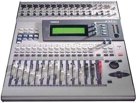Live-Mischpulte Mixing Consoles Live Music Yamaha 01V Digital Mixer 24 Kanäle S 3001 24 Kanäle (davon 16 symmetrische Analogeingänge) XLR Eingänge (Kanal 1-12) Linear Delta-Sigma 20-bit
