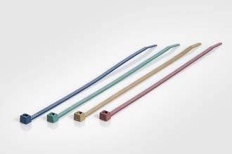 Kabelbündel- und Befestigungssysteme Kabelbinder innenverzahnt Kabelbinder für die Lebensmittelindustrie, detektierbar MCTS-Serie MCT-Kabelbinder sind besonders geeignet für die Anwendung in der