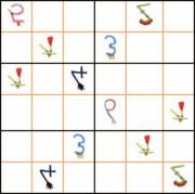 Rätsel - Sudoku Ihr kennt Sudoku? Die Zahlen 1 6 dürfen in jeder Zeile und jeder Spalte jeweils nur EINMAL vorkommen. Viel Spaß beim Rätseln, eine Auflösung kommt in unserer nächsten Schülerzeitung.