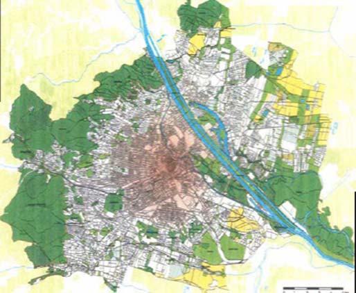 Wiener Wald- und Wiesengürtel: 1995: Im Rahmen der Umsetzung des Stadtentwicklungsplanes `94 Beschluss zum