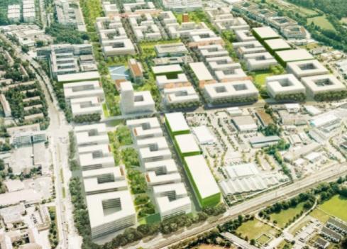wegweisenden neuen Methoden Neuer Siemens-Campus in Erlangen, Deutschland Modularer Ansatz basierend