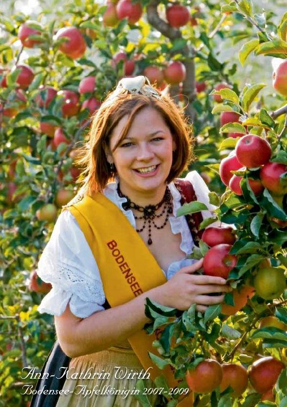 Bayerischer Apfeltag 2007 Ann-Kathrin Wirth Bodensee-Apfelkönigin 2007/2009 Ansprechpartner: Obst
