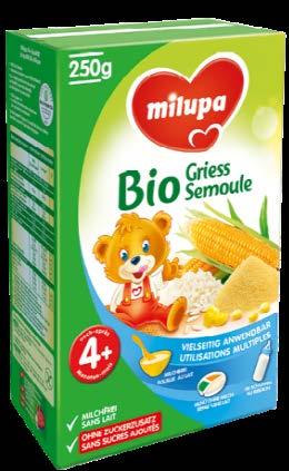 Kinderlebensmittel Milupa Griessbrei Preis pro 100 g CHF 1.76 Preis pro 100 g CHF 2.