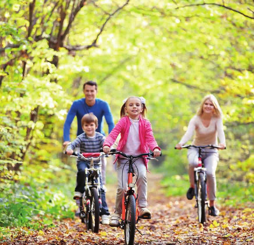 ARRANGEMENTS Family on Tour Mit Kinderrädern durch den Wald brausen, auf dem Spielplatz toben, im Kinderbecken plantschen und Zicklein im Streichelzoo unseres Wildparks füttern hier erwartet Sie ein