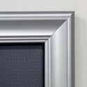 Fancy Frame Fancy Frame, with a snap open design, is a simple to use framing system that makes changing graphics easy.