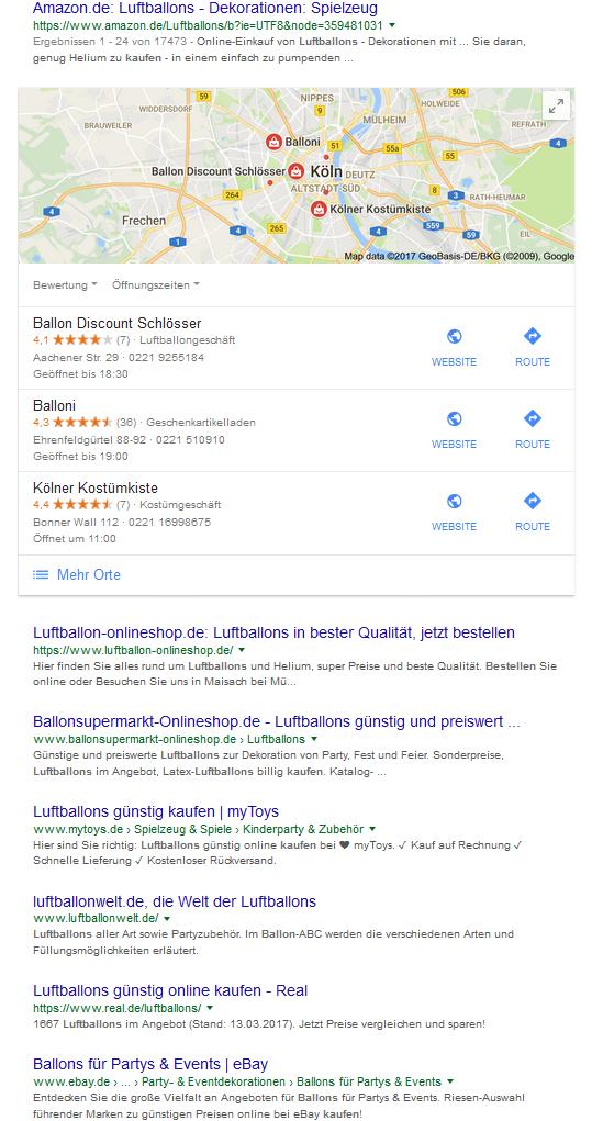 Keywords KW: Luftballons kaufen FAIRRANK GmbH