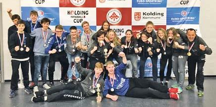 Handballerjugend vom TSV Herrsching on Tour A-Juniorinnen und B-Junioren beim Kolding-Cup in Dänemark erfolgreich.