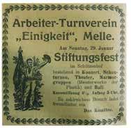 10 Turn- und Sportverein "Einigkeit" Melle e.v. Turn- und Sportverein Einigkeit": Dies klang den Briten 1946 zu politisch".