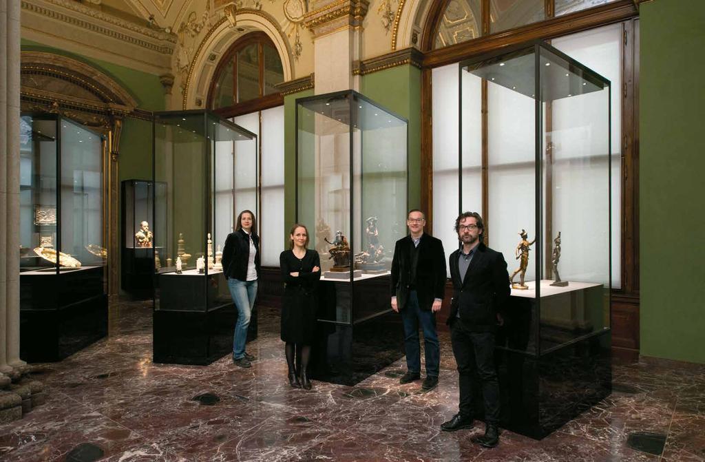 Gemeinsam waren wir die Projektleitung Bau, Wissenschaft und Restaurierung für die Neueinrichtung der Kunstkammer Wien. Die letzten Jahre waren eine enorme Herausforderung für uns.