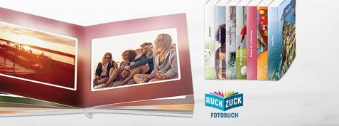 Für Dich: 1 x Gutschein für ein RUCK ZUCK Fotobuch von FotoPremio, 20x20 cm, Hardcover, HD-Seidenmatt, 20 Seiten gratis (Wert: 24,80 inkl.