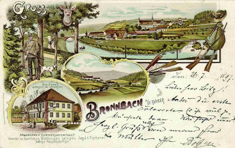 : 2479 Besonderheit: Destination; 240 Reis > portugiesisches Inlandporto. Der kleine Ort Bronnbach erhielt erst ab dem 1.6.