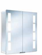 Aluminium-Korpus alu silber-matt alu silber-matt alu silber-matt alu silber-matt 2 Doppelspiegeldrehtüren 2 Doppelspiegeldrehtüren 3 Doppelspiegeldrehtüren 1 Doppelspiegeldrehtür 3