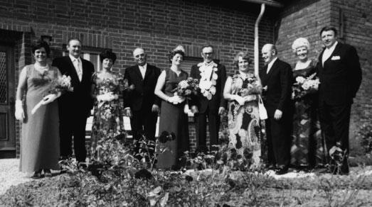 August 1974 statt. August Kleykamp wurde Schützenkönig, seine Frau Maria erwählte er zur Königin.