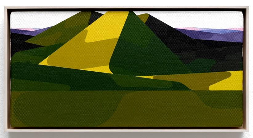 Landschaft, 2016, oil