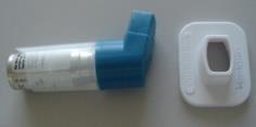 Einzelteile zerlegt) Lungenfunktionsprüfung (Flawil) Mundstück (Spirette) Gerät Abreiben mit Ethanol 70% Mundstück für Ventolinspray Micro RPM