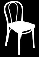 Gestell Holz, schwarz / frame wood, black Sitz schwarz / seat